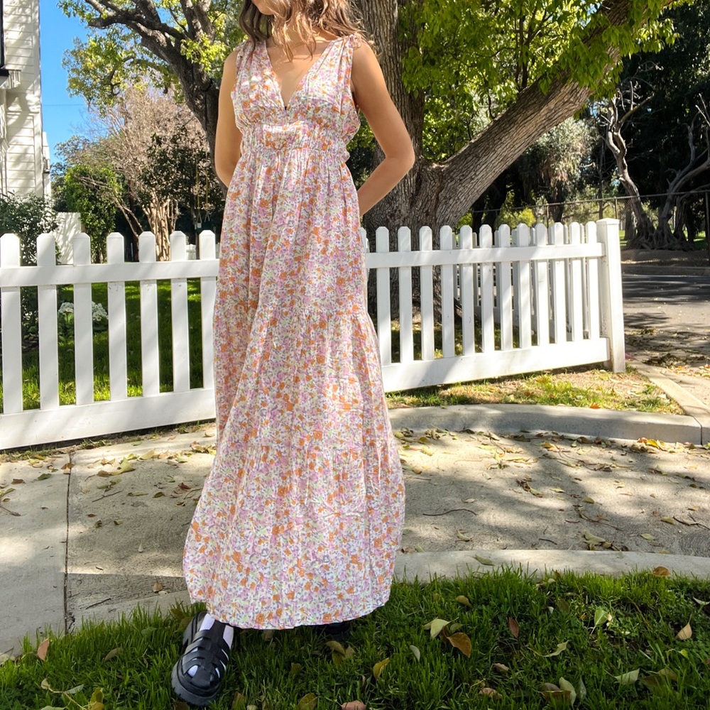 MinkPink Versailles Tiered Maxi Dress. Brand New